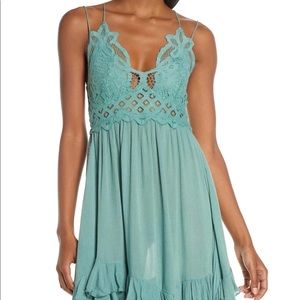 Intimately FP Adella Frilled Chemise - sea mist